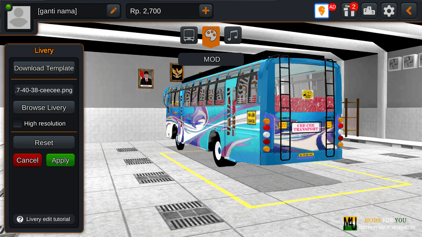 BUS ID Mods