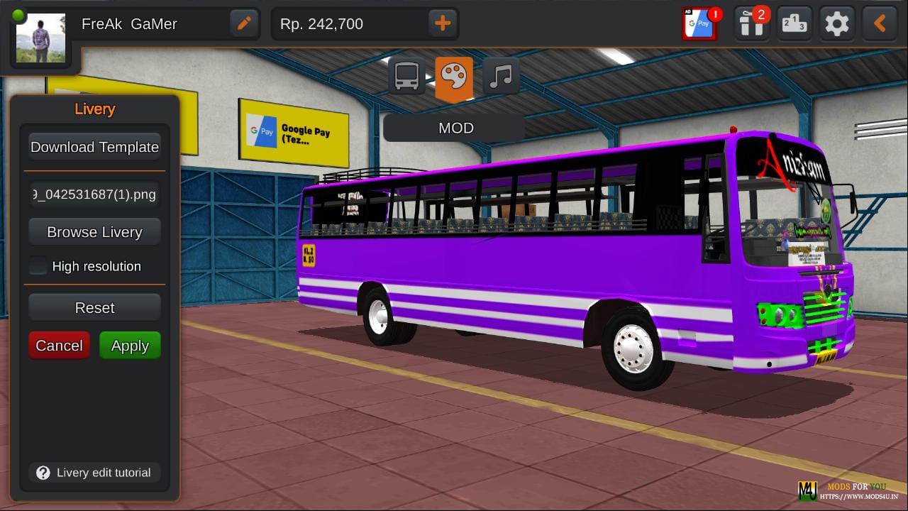 BUS ID Mods