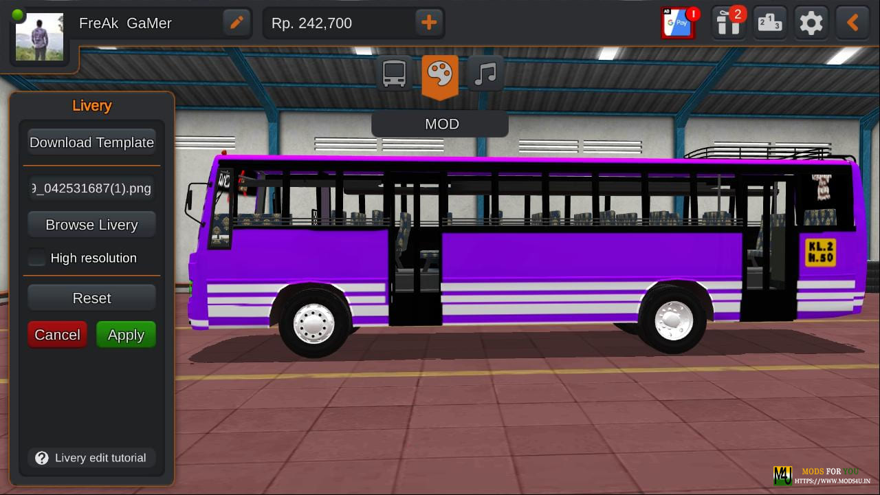 BUS ID Mods