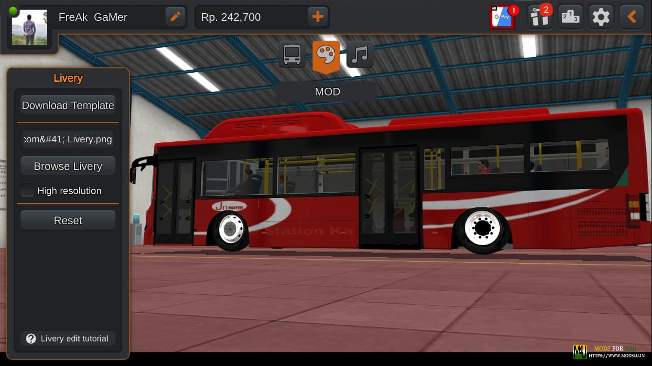 BUS ID Mods