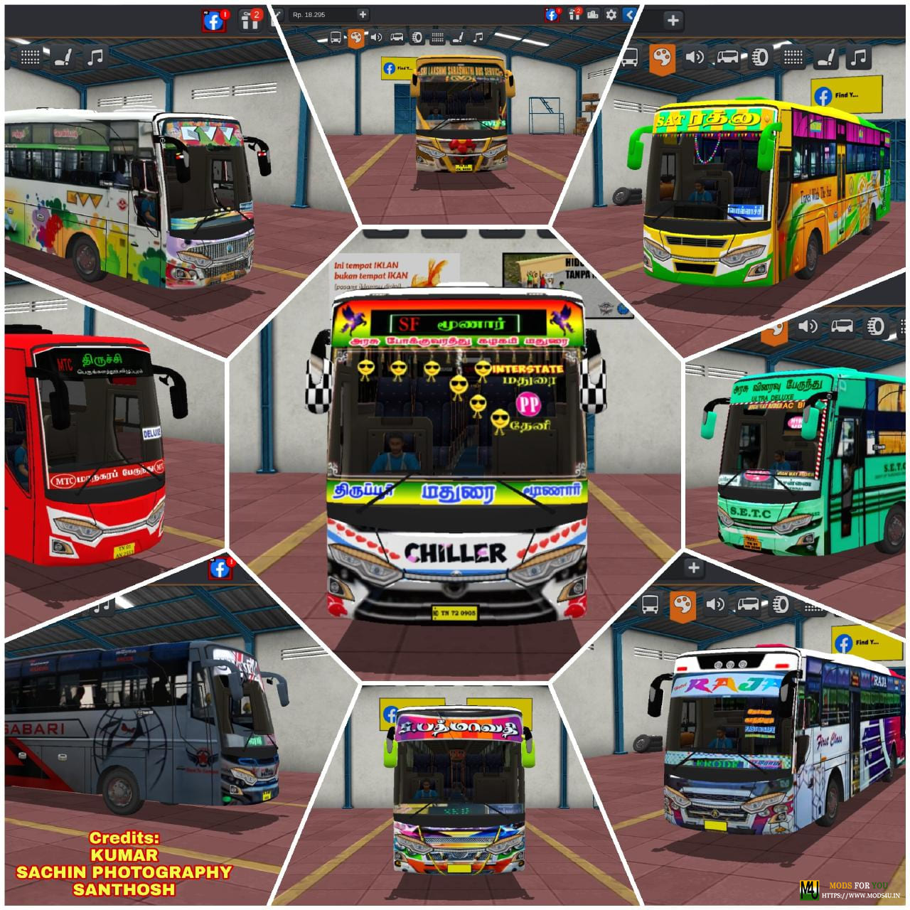 Bussid Indian Tamil Nadu Bus Livery For Bus Simulator  