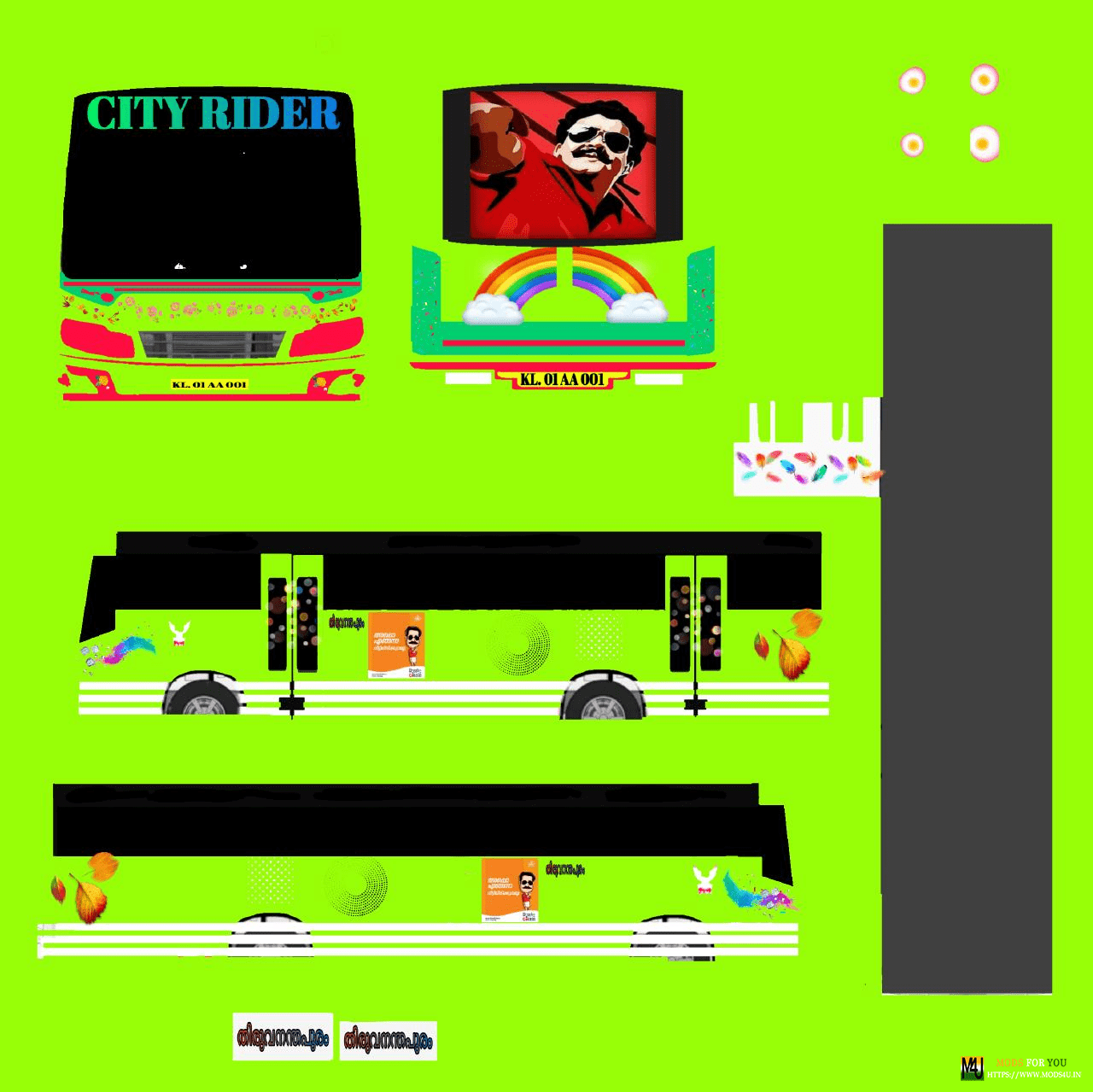 BUS ID Mods