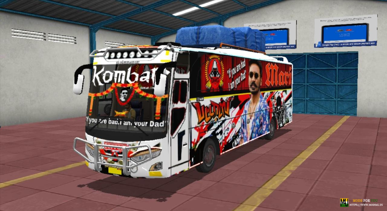 Komban New Bus Livery Of Mari 2