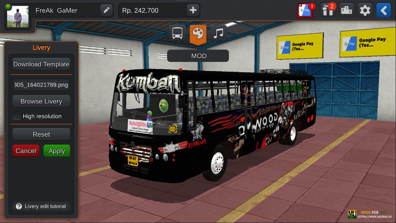 BUS ID Mods