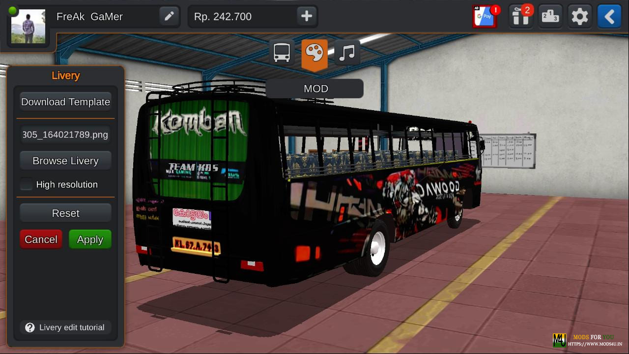 Featured image of post Dawood Livery Komban Skin Download At the last goto garage and select your vehicle