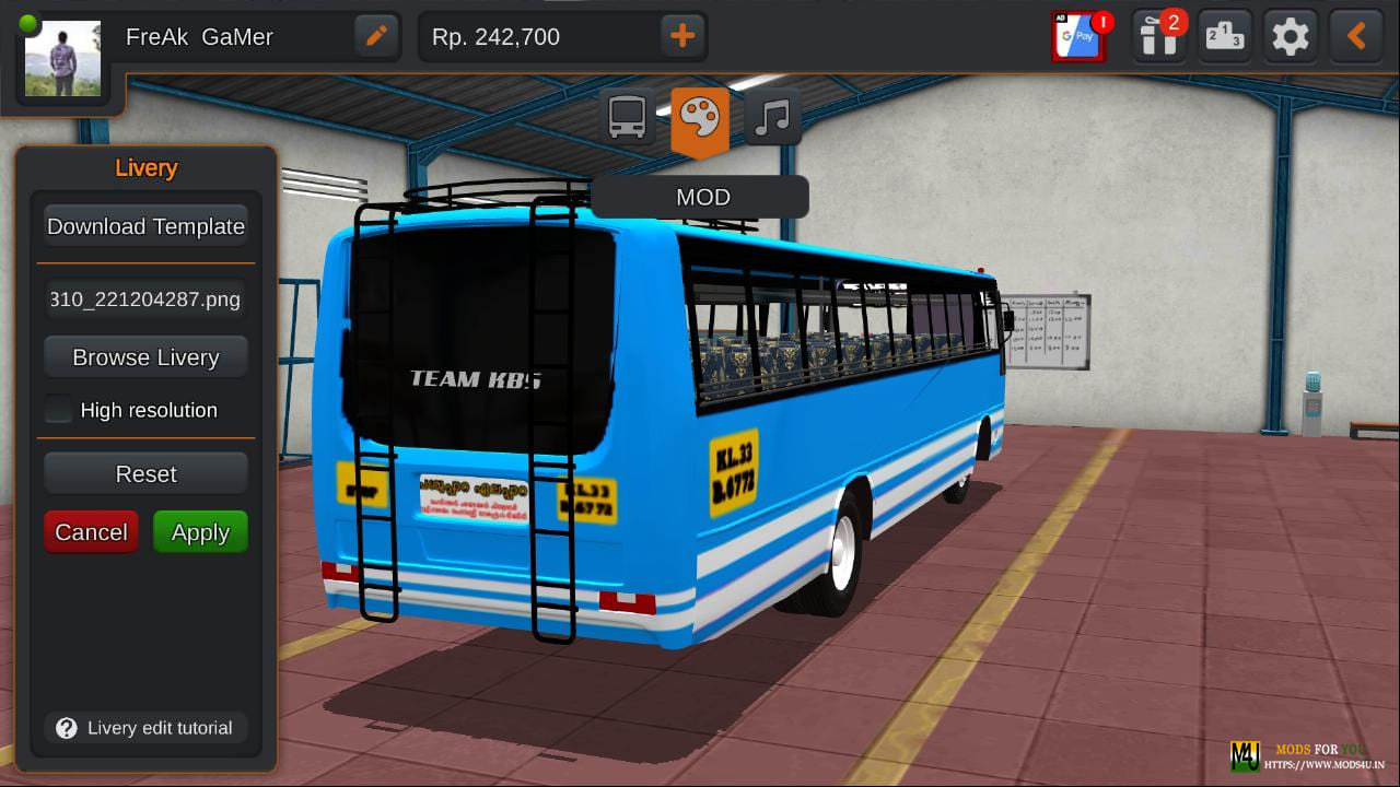 BUS ID Mods