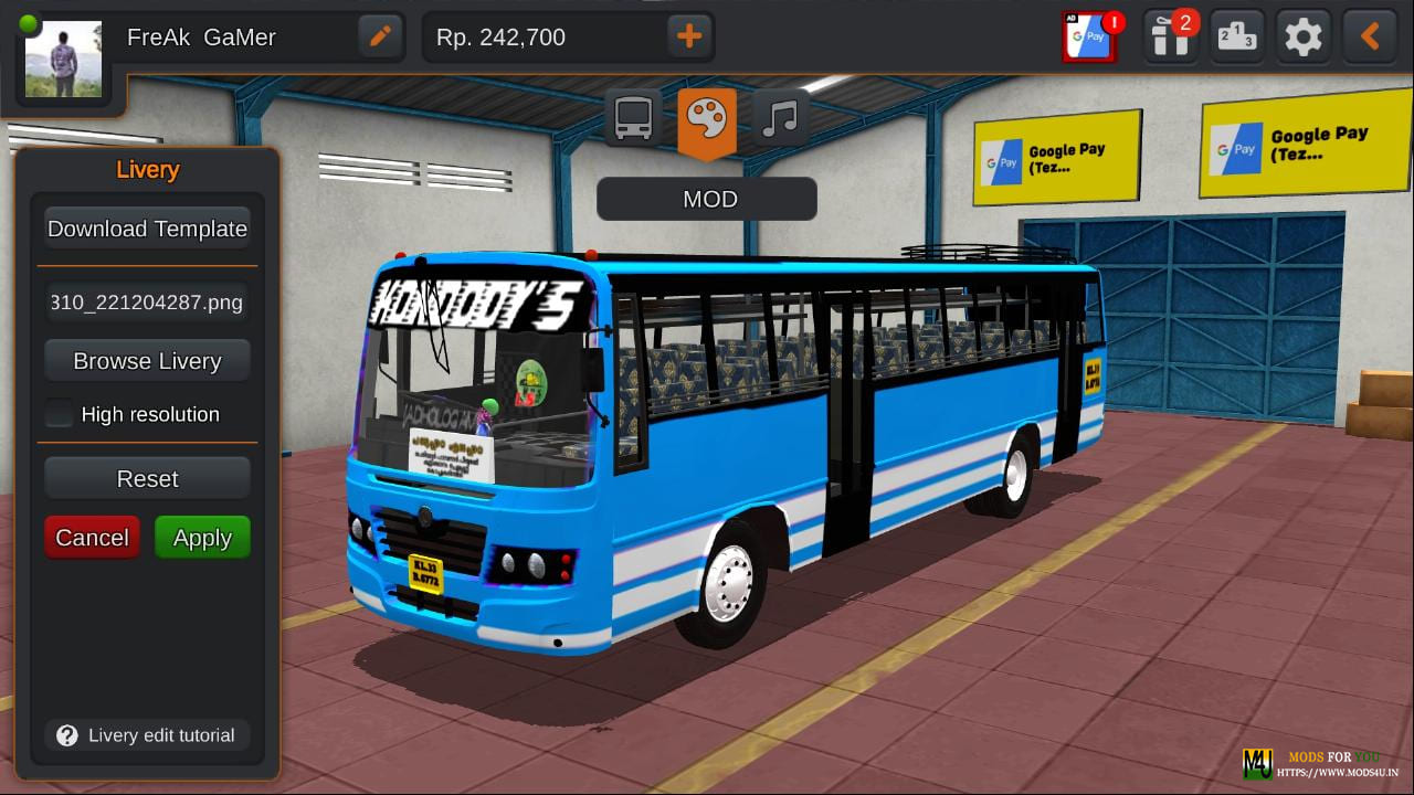 BUS ID Mods