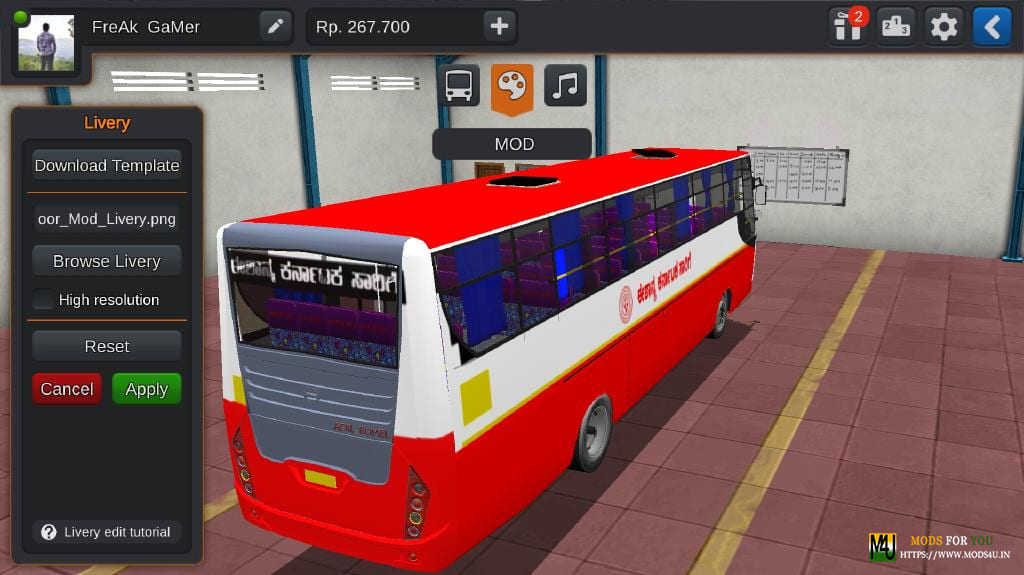 BUS ID Mods