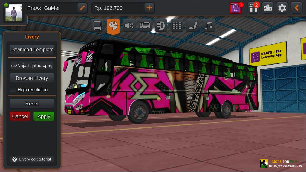 BUS ID Mods
