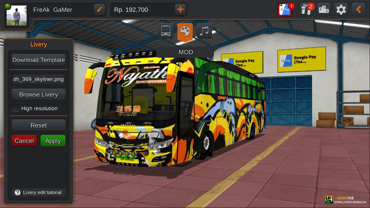 BUS ID Mods