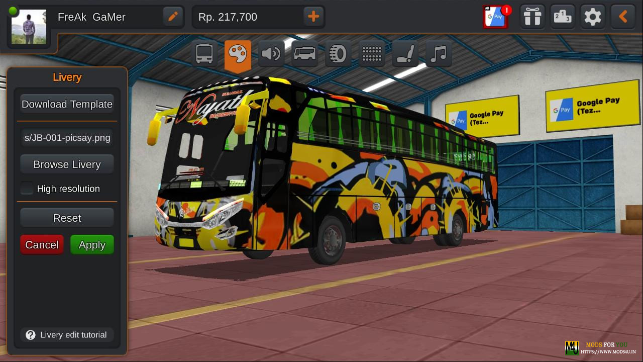 BUS ID Mods