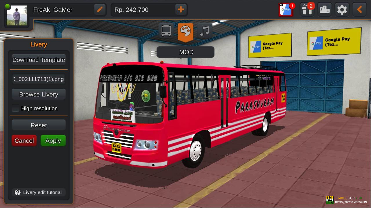 BUS ID Mods