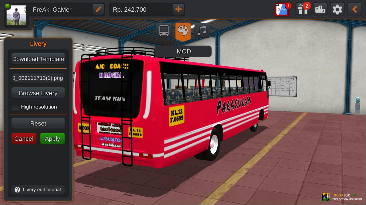 BUS ID Mods