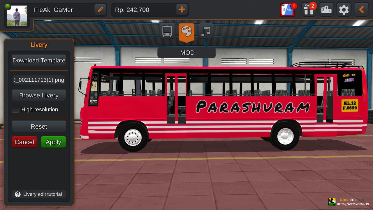 BUS ID Mods