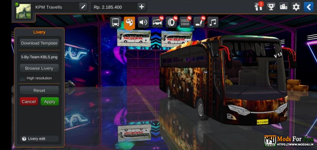 BUS ID Mods