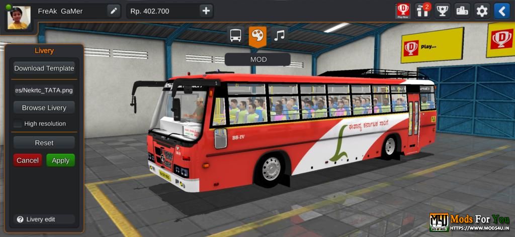 BUS ID Mods