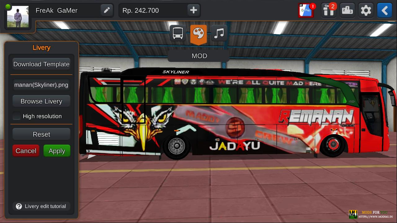 BUS ID Mods