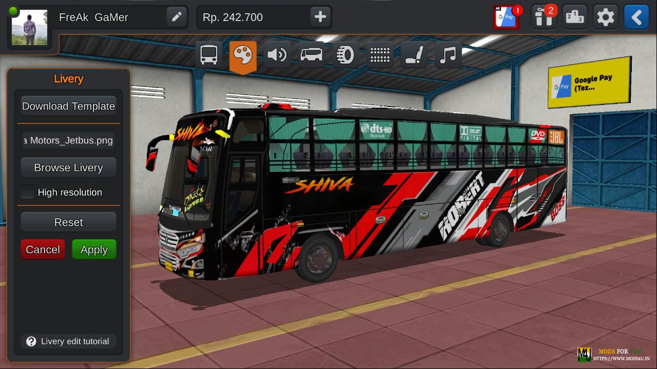 BUS ID Mods