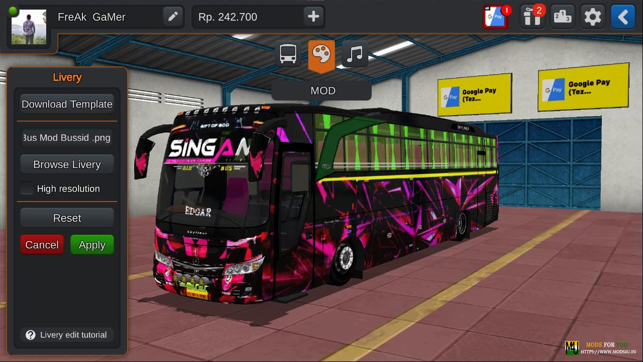 BUS ID Mods