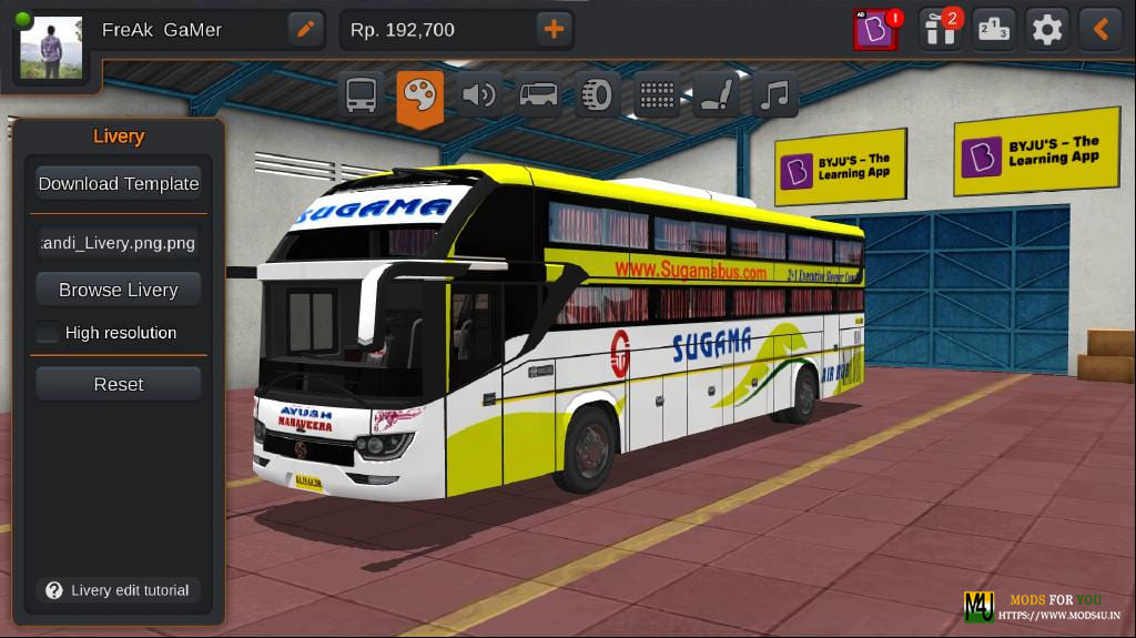 BUS ID Mods