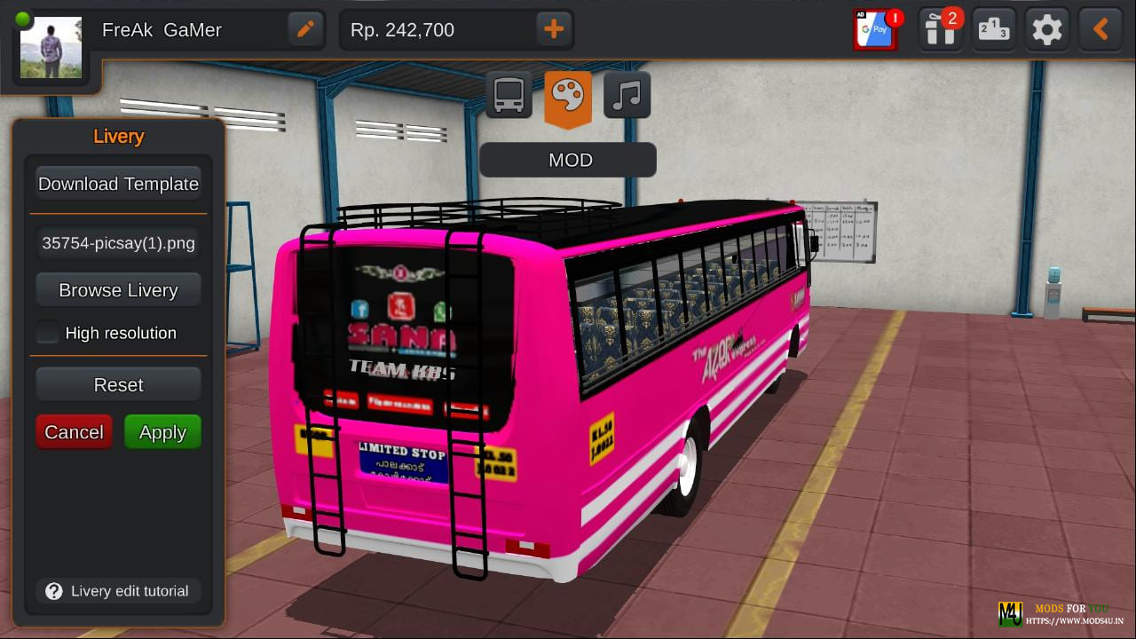 BUS ID Mods