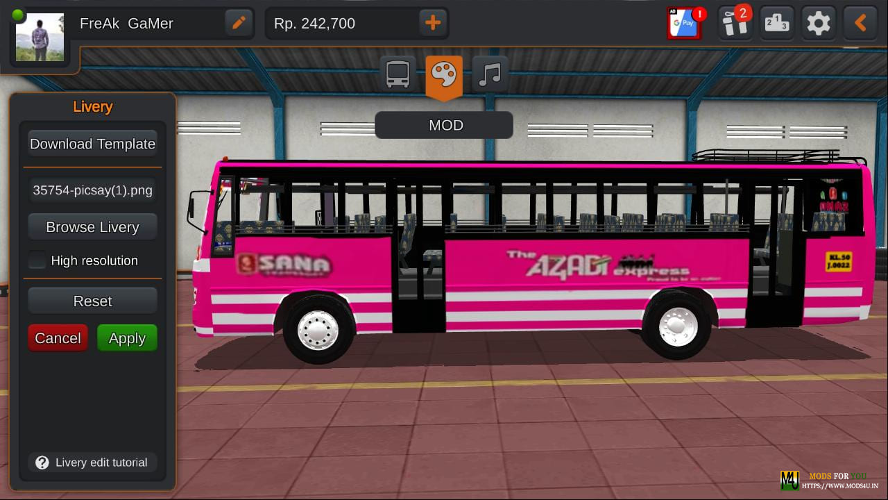 BUS ID Mods