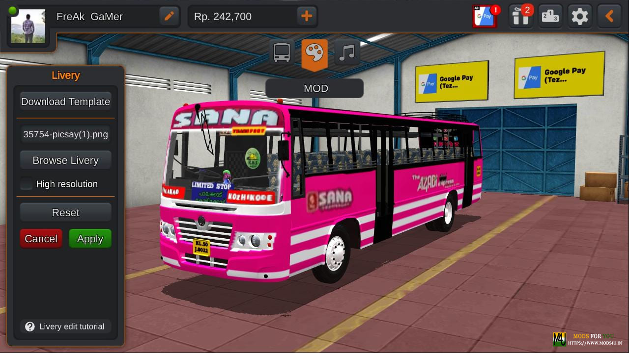 BUS ID Mods