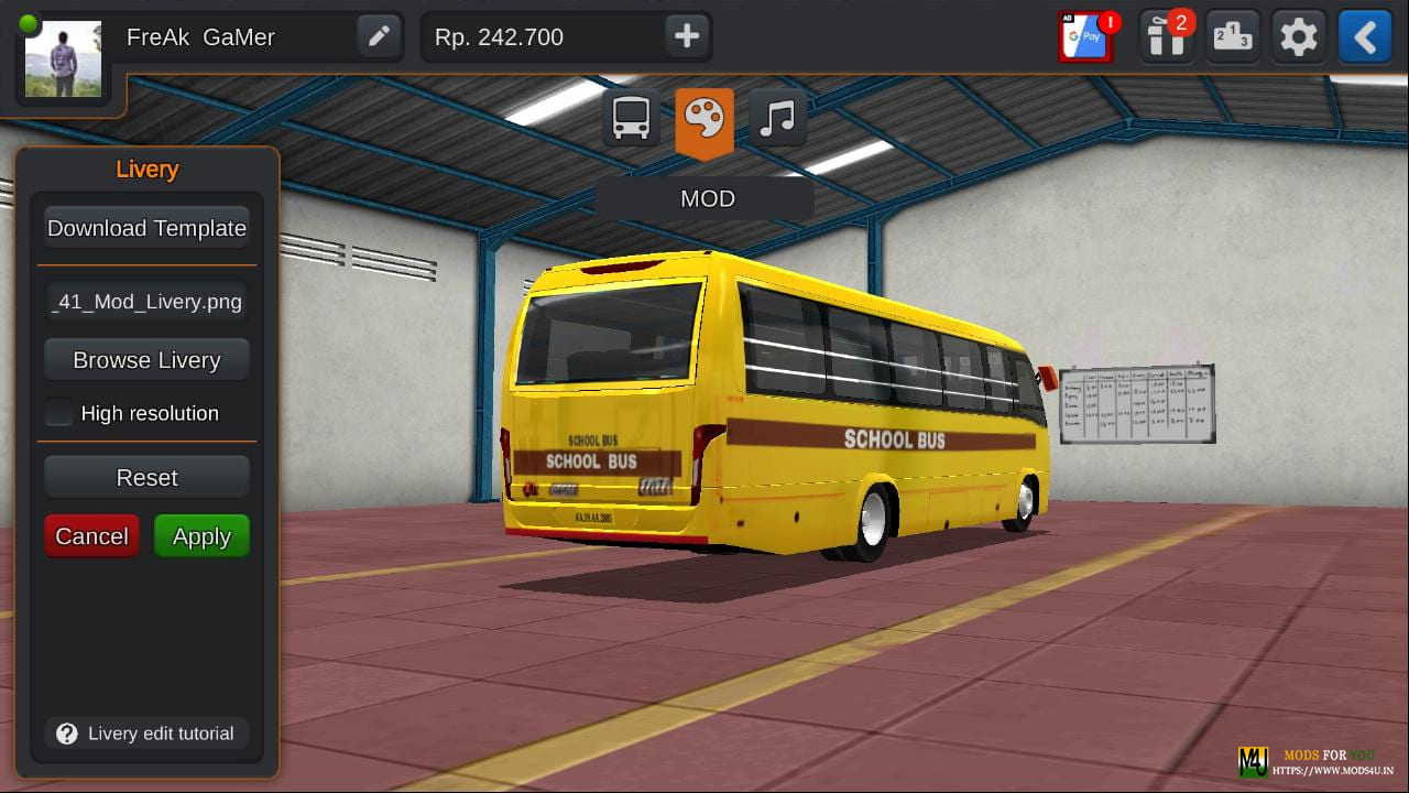 BUS ID Mods