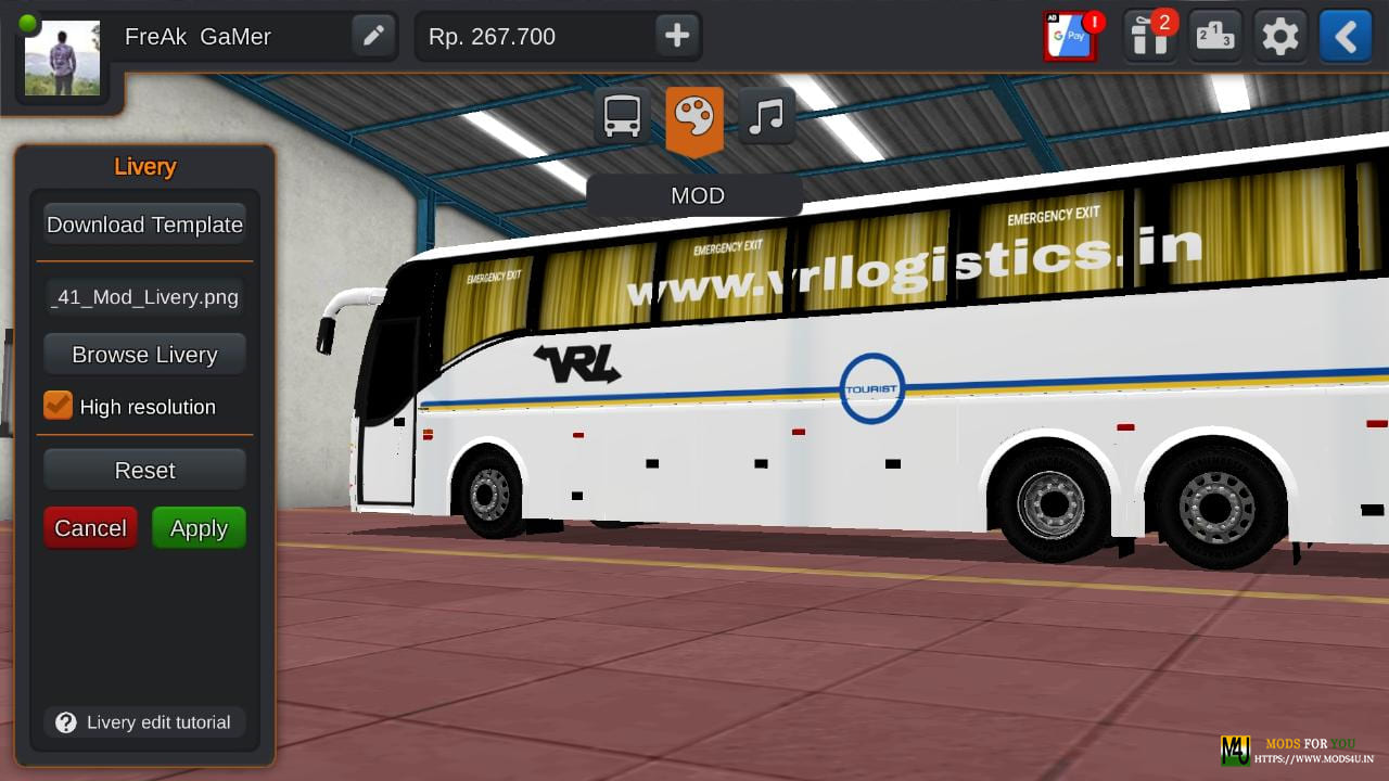 BUS ID Mods