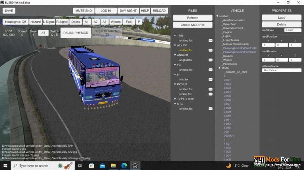 BUS ID Mods