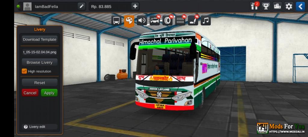 BUS ID Mods