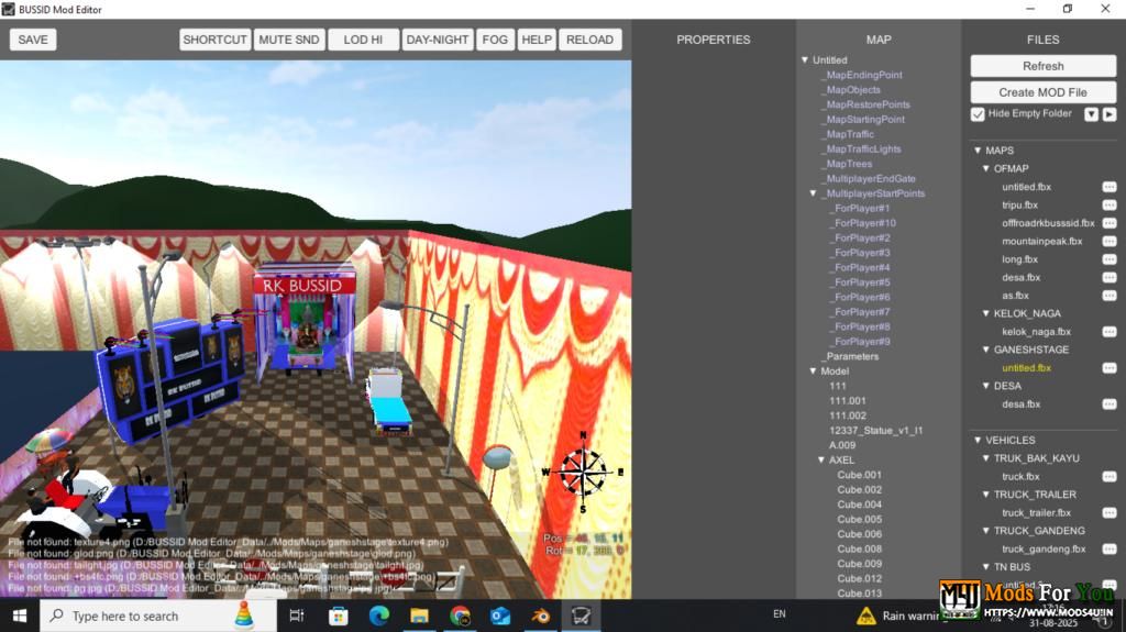 BUS ID Mods
