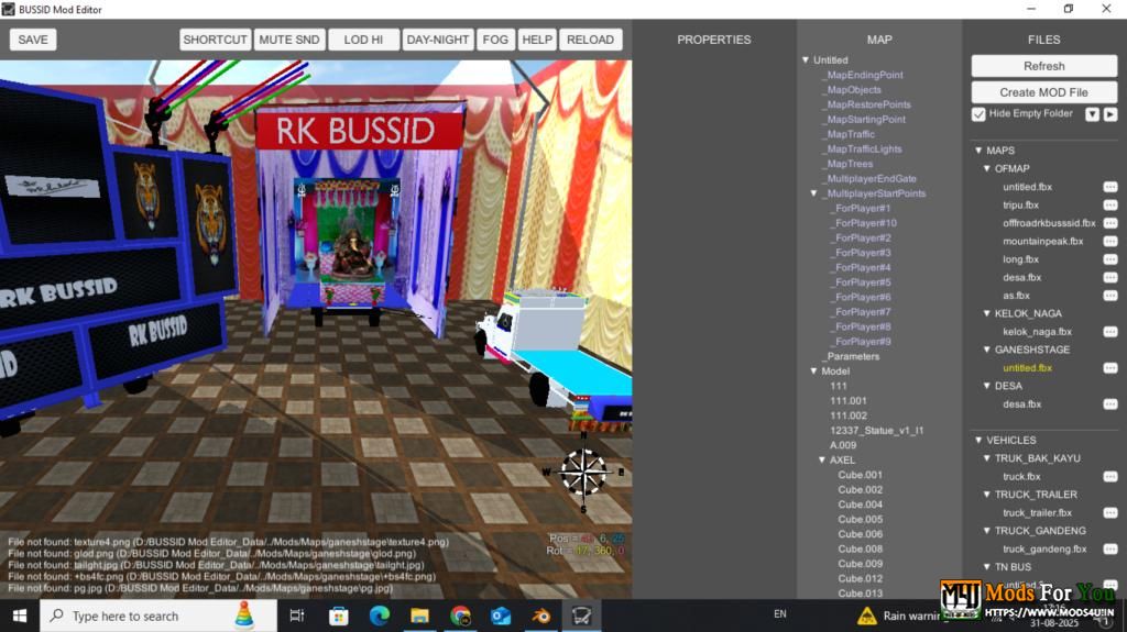 BUS ID Mods
