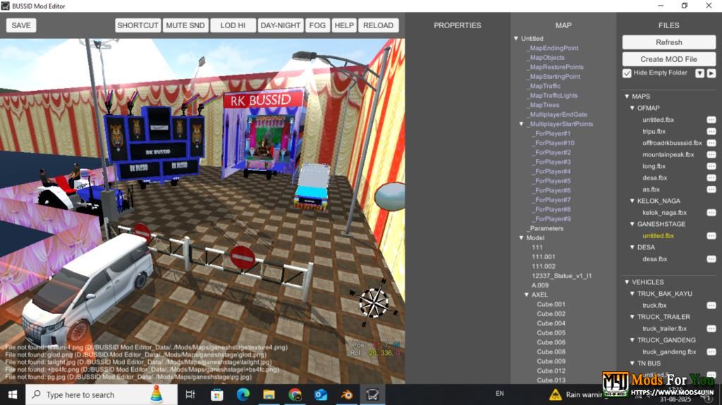 BUS ID Mods
