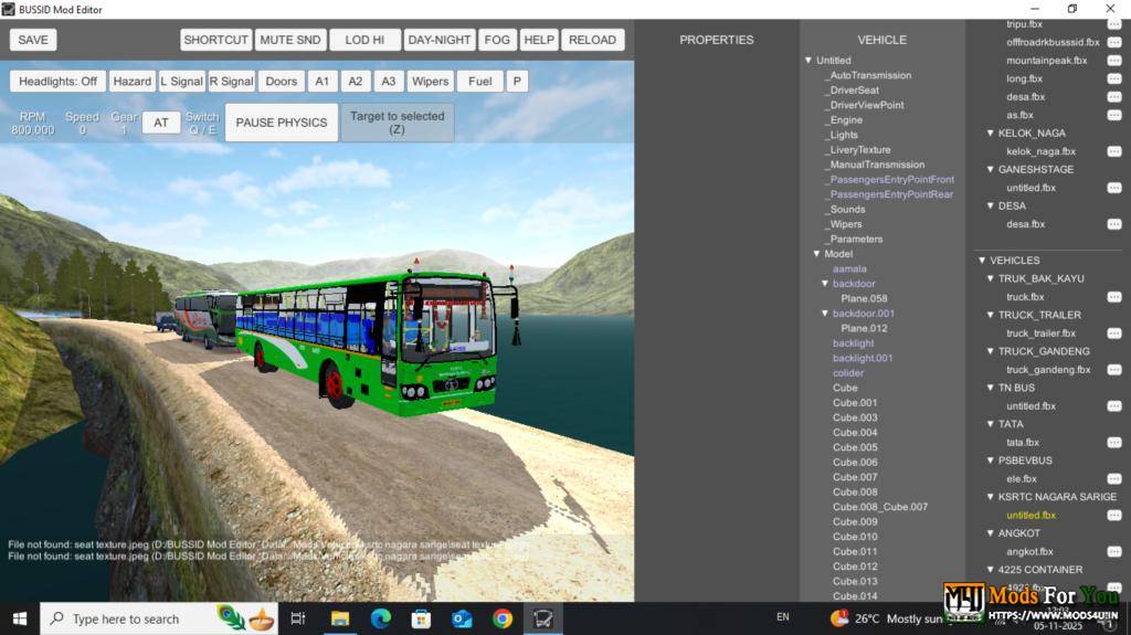 BUS ID Mods