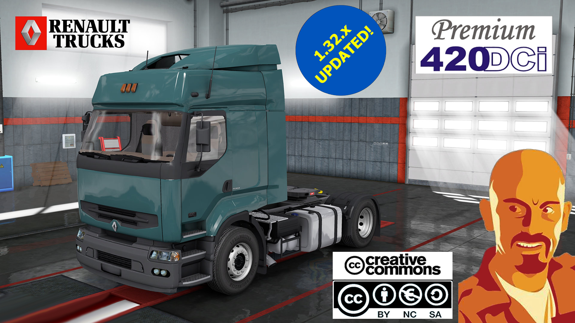 Renault Premium Dci Ets2 1 32 X